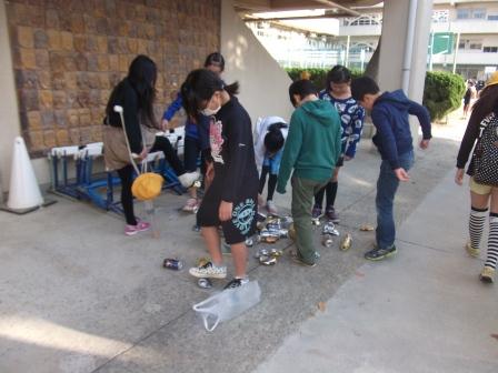 アルミ缶回収～児童会 - 吹田第三小学校 学校長ブログ