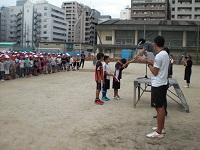 20161015 全校朝の会サッカー表彰.JPG