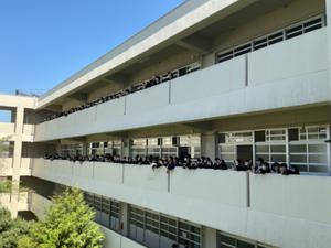 １年生フロア