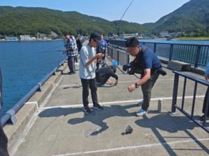 波止釣３