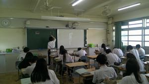 ２年生国語　教育実習教員説明