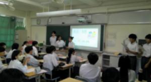 ２年生発表　３年生教室２