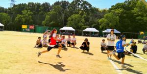 4×100 女子ゴール