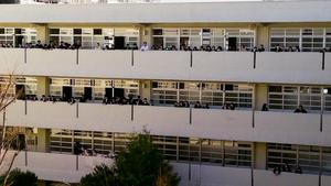 ４階から観客２