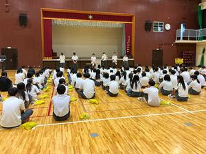 学年集会2年生