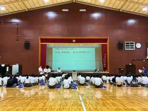 学年集会　３年生